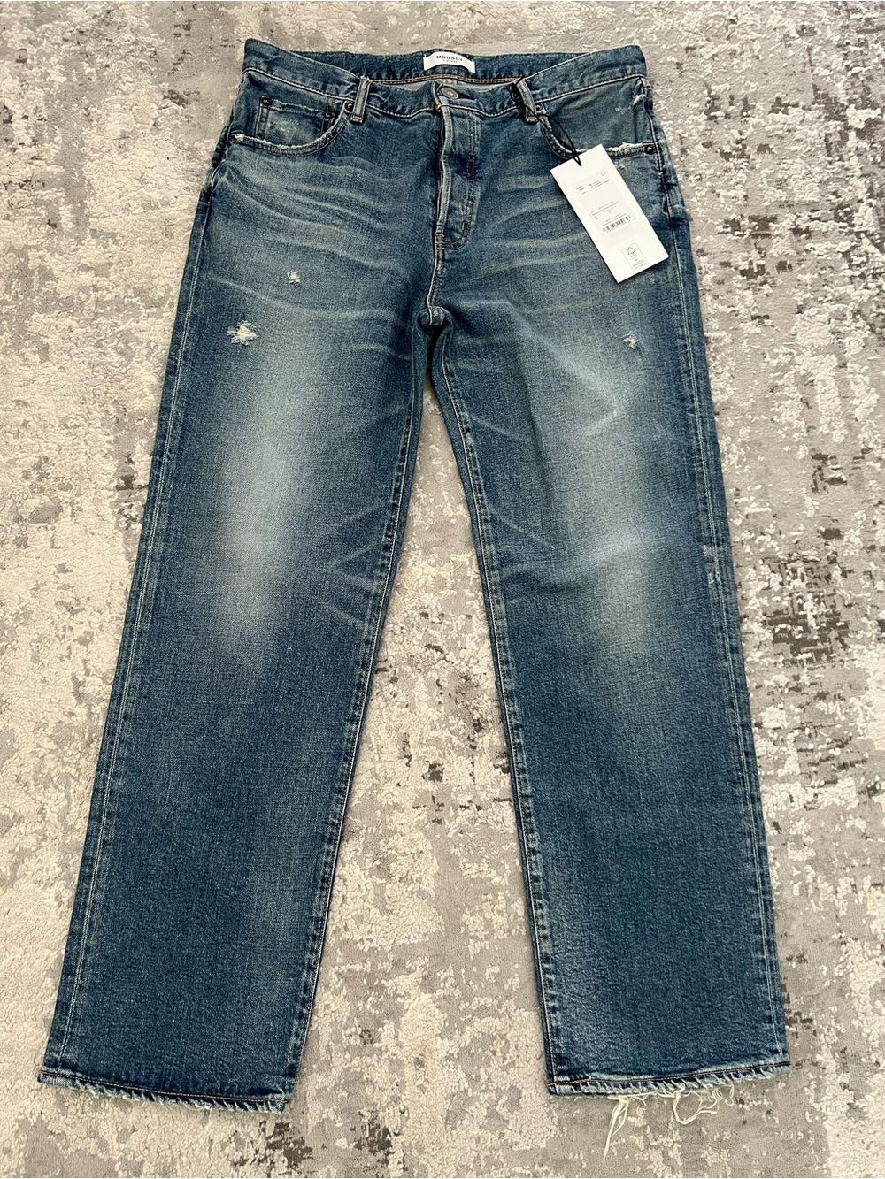 NWT moussy vintage Bradenton stretch straight MR jeans size 29